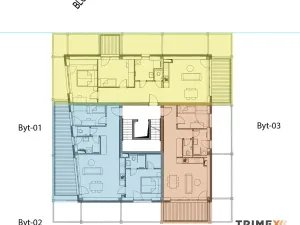 Prodej bytu 3+kk, Valašské Meziříčí, Štěpánov, 66 m2