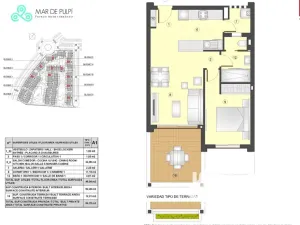 Prodej bytu 2+kk, Pulpí, Španělsko, Calle Mar de Alborán, 52 m2