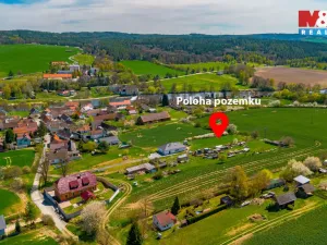 Prodej pozemku pro bydlení, Týn nad Vltavou - Hněvkovice na levém břehu Vltavy, 1869 m2