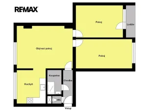 Pronájem bytu 3+1, Nymburk, Jiřího Wolkera, 62 m2
