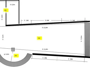 Pronájem obchodního prostoru, Praha - Jinonice, U kříže, 121 m2