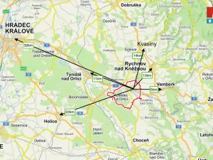 Pronájem garáže, Kostelec nad Orlicí, Mánesova, 50 m2