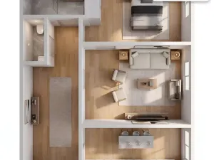 Prodej bytu 2+1, Brno, Bayerova, 56 m2