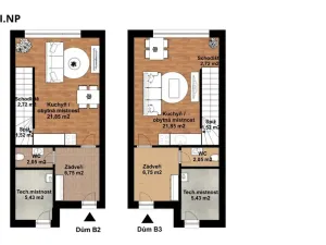 Prodej rodinného domu, České Budějovice, 75 m2