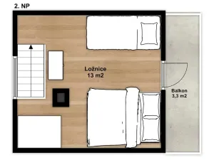 Prodej chaty, Horní Pěna, 41 m2