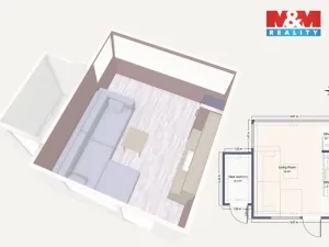 Prodej zahrady, Kadaň, 478 m2