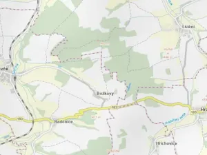 Prodej lesa, Blížejov - Lštění, 4481 m2