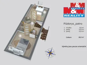 Prodej rodinného domu, Hostomice, Palackého, 81 m2