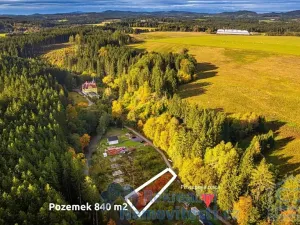 Prodej pozemku pro bydlení, Kaplice, 840 m2