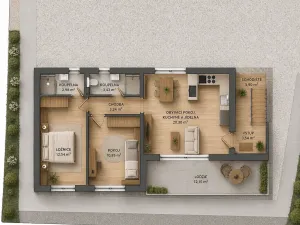 Prodej pozemku pro bydlení, Vir, Chorvatsko, Prilaz Franje Tuđmana I., 349 m2