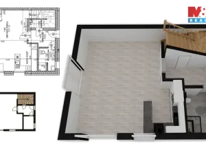 Prodej bytu 4+kk, Králův Dvůr, 97 m2