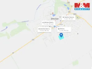 Prodej pozemku pro bydlení, Dřevčice, 4973 m2