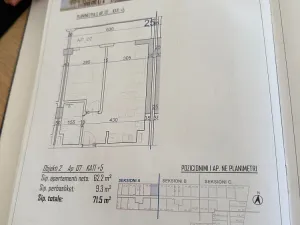 Prodej bytu 1+kk, Rruga Viena, Golem, Albánie, 37 m2
