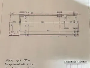 Prodej bytu 1+kk, Rruga Viena, Golem, Albánie, 37 m2