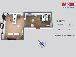 Pronájem obchodního prostoru, Úštěk - Úštěk-Vnitřní Město, Mírové náměstí, 34 m2