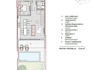 Prodej rodinného domu, Vodice, Chorvatsko, 164 m2