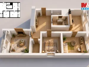 Prodej bytu 3+1, Hradec Králové - Nový Hradec Králové, třída Edvarda Beneše, 79 m2