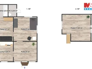 Prodej chaty, Čelákovice - Sedlčánky, Za Labem, 48 m2