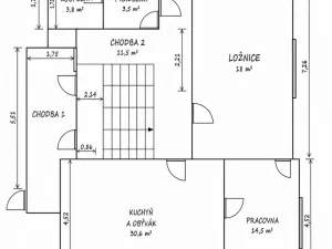 Prodej rodinného domu, Hradec Králové - Rusek, Černilovská, 150 m2