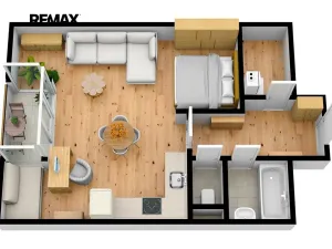 Prodej bytu 1+kk, Nupaky, Za Hotelem, 52 m2