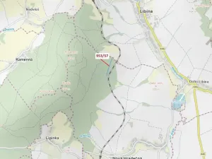 Dražba lesa, Nová Hradečná, 6750 m2