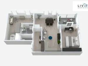Pronájem bytu 3+kk, Olomouc, Wittgensteinova, 66 m2