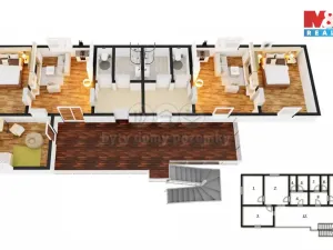 Prodej rodinného domu, Lázně Bohdaneč, Škroupova, 95 m2