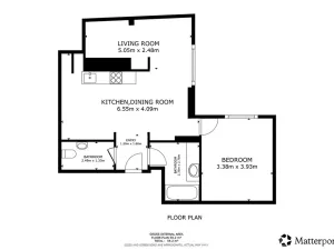 Pronájem bytu 2+kk, Praha - Holešovice, Jateční, 56 m2