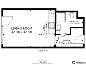 Pronájem bytu 1+kk, Praha - Dolní Měcholupy, Honzíkova, 30 m2