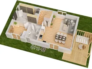 Prodej rodinného domu, Praha - Kolovraty, Měsíčková, 145 m2
