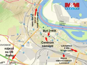 Pronájem bytu 2+kk, Lovosice, Osvoboditelů, 67 m2