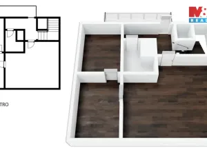 Pronájem bytu 2+1, Rychnov nad Kněžnou, Městská Habrová, 80 m2