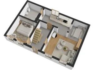 Prodej chaty, Hvožďany, 260 m2