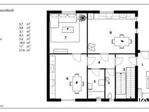 Prodej rodinného domu, Pardubice, Ve Stezkách, 332 m2