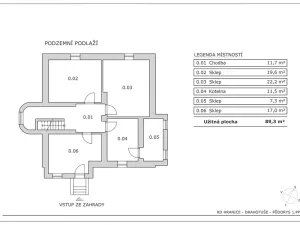 Prodej bytu 3+kk, Hranice, K Nádraží, 77 m2