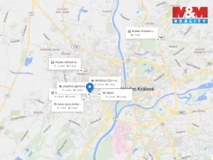 Pronájem bytu 3+kk, Hradec Králové - Pražské Předměstí, Albertova, 60 m2