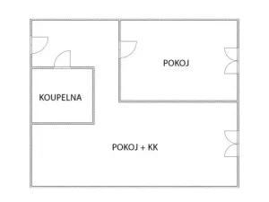 Pronájem bytu 2+kk, Lom - Loučná, Libkovická, 42 m2