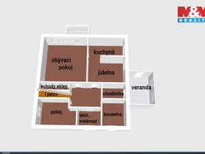 Prodej rodinného domu, Vysokov, 130 m2
