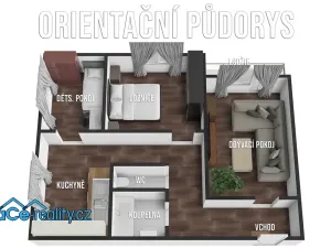 Pronájem bytu 3+kk, Rychnov nad Kněžnou, Mírová, 68 m2