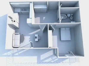 Pronájem bytu 2+kk, Praha - Horní Měcholupy, R.A. Dvorského, 69 m2