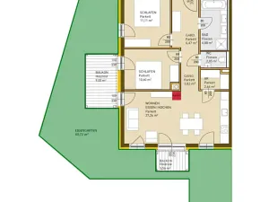 Prodej apartmánu, Bad Mitterndorf, Rakousko, Kulmhofweg, 71 m2