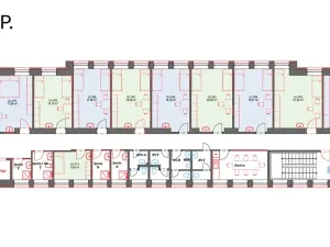 Prodej činžovního domu, Praha - Letňany, Beranových, 1190 m2
