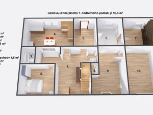 Prodej rodinného domu, Podůlší, 297 m2