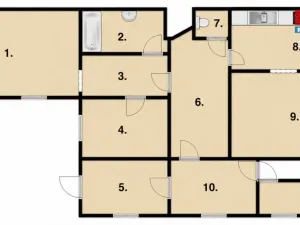 Prodej rodinného domu, Vysoké Mýto, Javornického, 103 m2