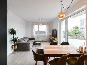 Pronájem bytu 3+kk, Praha - Vysočany, Strnadových, 78 m2
