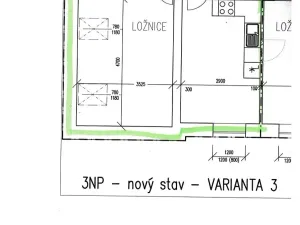 Pronájem bytu 1+1, Byšice, Mělnická, 42 m2