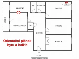 Prodej bytu 4+1, Vlašim, Lidická, 95 m2