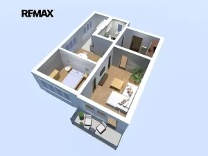 Prodej bytu 3+kk, Luhačovice, Lesní, 74 m2