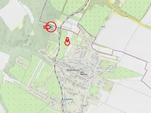Prodej lesa, Bohutice, 1247 m2