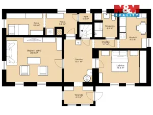 Prodej rodinného domu, Nová Bystřice - Hůrky, 63 m2